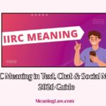 IIRC Meaning in Text