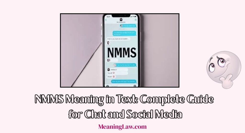 NMMS Meaning in Text