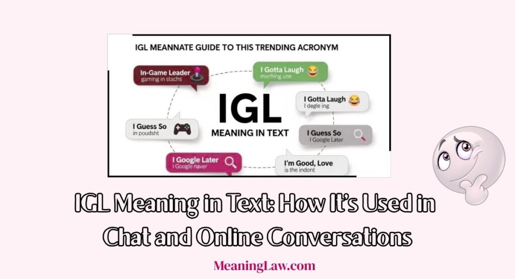 IGL Meaning in Text