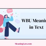 WBU Meaning in Text