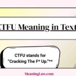 CTFU Meaning in Text