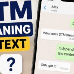 DTM Meaning in Text