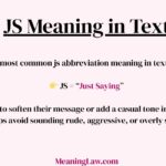 JS Meaning in Text