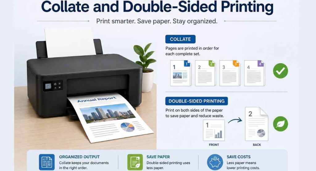 Collate and Double-Sided Printing