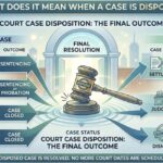 What Does It Mean When a Case Is Disposed in Court?